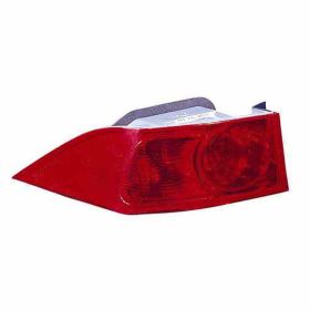 Acura TSX 2004-2005 Driver Side Outer Tail Light Lens And Housing - AC2818105