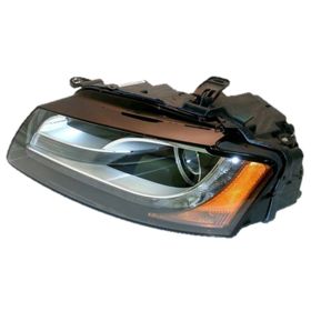 2008-2012 Audi A5 Quattro (coupe Convertble) - Reconditioned Oe Driver Side Hid Headlight Lens And Housing - AU2502161