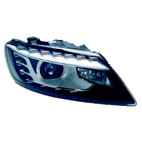Audi Q7 2010-2014 Passenger Side Hid Head Light Lens And Housing - AU2503158
