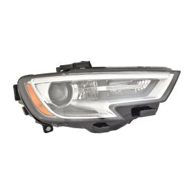 2017-2018 AUDI A3 SPORTBACK E-TRON Passenger Side Hid Headlight Lens Housing - CAPA Certified - AU2519112C OEM# 8V0941044K
