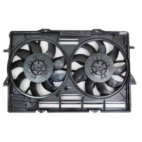Audi S6 2013-2018 Radiator And Condenser Fan Assembly With Two Fans Side By Side - AU3115115