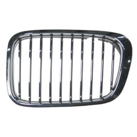 BMW 3 Series Sedan 1999-2001 Driver Side Hood-mounted Grille - BM1200120