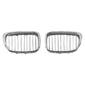 BMW 5 Series 2001-2003 Passenger Side Grille - BM1200137