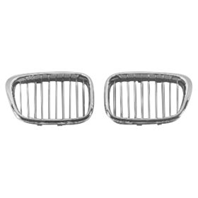 BMW 5 Series 2001-2003 Passenger Side Grille - BM1200139