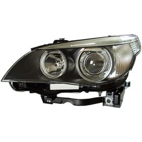 2004-2007 Bmw 5 Series - Driver Side Hid Headlight Lens And Housing - BM2502124