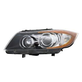 BMW 3 Series Sedan 2006-2008 Driver Side Hid Type Head Light Lens And Housing - BM2502140