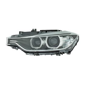 BMW 3 Series Sedan 2012-2015 Driver Side Bi-xenon Headlight Lens And Housing - BM2502175