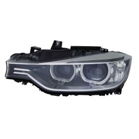 BMW 3 Series Sedan 2012-2015 Driver Side Bi-xenon Headlight Lens And Housing - BM2502181