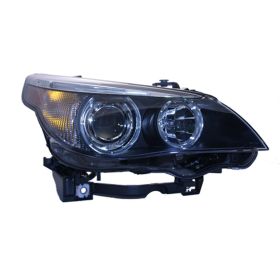 BMW 5 Series 2004-2007 Passenger Side Hid Head Light Lens And Housing - BM2503124