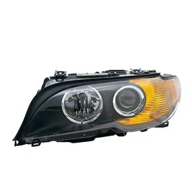 BMW 3 Series Convertible 2003-2006 Passenger Side Hid Type Head Light Lens And Housing - BM2503137