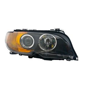 BMW 3 Series Convertible 2003-2006 Passenger Side Halogen Head Light Lens And Housing - BM2503143