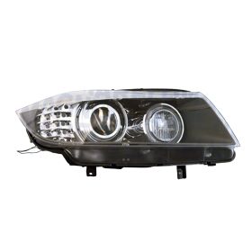 BMW 3 Series Sedan 2009-2011 Passenger Side Hid Type Head Light Lens And Housing - BM2503154