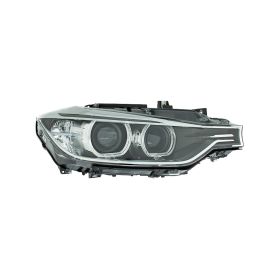 BMW 3 Series Sedan 2012-2015 Passenger Side Bi-xenon Headlight Lens And Housing - BM2503175