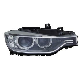 BMW 3 Series Sedan 2012-2015 Passenger Side Bi-xenon Headlight Lens And Housing - BM2503181
