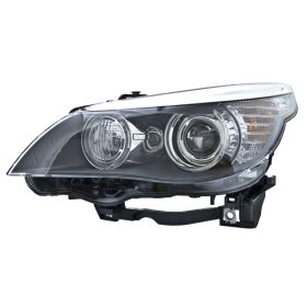 BMW 5 Series 2007-2010 Driver Side Hid Headlight Lens And Housing - BM2518122