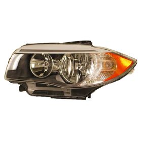 BMW 1 Series 2011-2013 Driver Side Halogen Head Light Lens And Housing - BM2518136