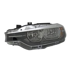 2016-2018 Bmw 3 Series Sedan - Driver Side Halogen Headlight Assembly - BM2518166