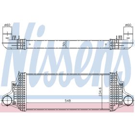 2007-2009 Mercedes R320 - Turbocharger Intercooler/charge Air Cooler 3.0l V6 Turbodiesel - CAC010074