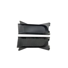 2013-2018 Dodge Ram 1500 Pickup - Driver And Passenger 2-piece Front Tow Hook Hole Covers - CH1037112