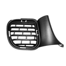 2015-2023 Dodge Challenger - Passenger Side Front Lower Bumper Cover Grille [outer Piece Of 3-piece Grille Style] Black - CH1039187
