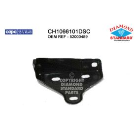 1984-1996 JEEP CHEROKEE (MIDSIZE) Front Driver Side Bumper Mounting Arm - Diamond Standard - CH1066101DSC