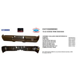 Call Us About The Rear Step Bumper Assembly - Diamond Standard - CH1103200DSC