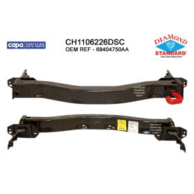 2015-2023 JEEP RENEGADE Rear Bumper Impact Bar - Diamond Standard - CH1106226DSC