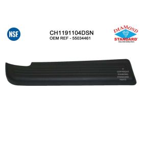 Dodge Pickup Fullsize 1994-2002 Driver Side Rear Step Bumper Pad - CH1191104DSN