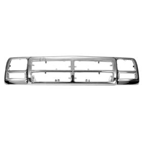 1991-1993 Dodge Pickup Fullsize Grille Surround - Best Value ® - CH1200137