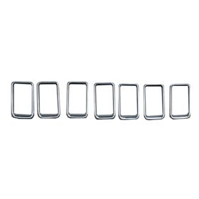 Jeep Grand Cherokee 2014-2016 Grille Trim Ring 7-piece Set - CH1210116