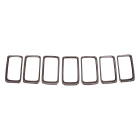 2015-2016 Jeep Grand Cherokee - Grille Trim Ring 7-piece Set - CH1210129