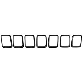 2017-2021 Jeep Grand Cherokee - Grille Trim Ring 7-piece Set - CH1211100