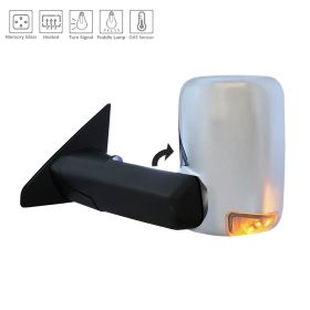 2019 Dodge RAM Pickup 1500 Driver Side Power Tow Style Door Mirror