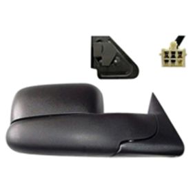 Dodge Pickup Fullsize 1998-2002 Passenger Side Power Door Mirror For Towing - CH1321307