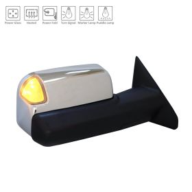 2019-2022 RAM PICKUP-RAM-3500 Passenger Side Power Door Tow Mirror - CH1321507 OEM# 68382838AD