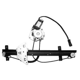 2000-2004 Dodge Dakota Pickup - Driver Side Front Power Window Motor And Regulator Assembly - CH1350131