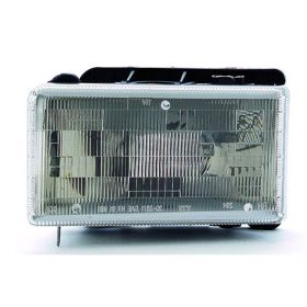 1991-1996 Dodge Dakota Pickup - Driver Side Aero Headlight Assembly - CH2502105