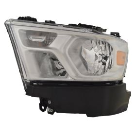 2019-2022 RAM PICKUP-RAM-1500 Driver Side Halogen Headlight Assembly - CH2502329 OEM# 68316081AH