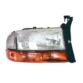 Dodge Dakota Pickup 1998-2004 Passenger Side Head Light Lens And Housing - CH2503122C