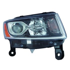 2014-2016 JEEP GRAND CHEROKEE Passenger Side Halogen Head Light Assembly - CH2503247