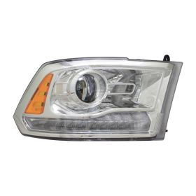 Dodge RAM Pickup 1500 Classic 2016-2018 Passenger Side Halogen Headlight Assembly - CH2503290