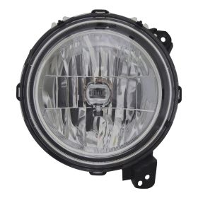 Jeep Wrangler Jl 2018-2019 Passenger Side Halogen Headlight Assembly - CH2503314
