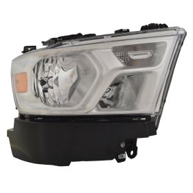 2019-2022 RAM PICKUP-RAM-1500 Passenger Side Halogen Headlight Assembly - CH2503329 OEM# 68316080AH