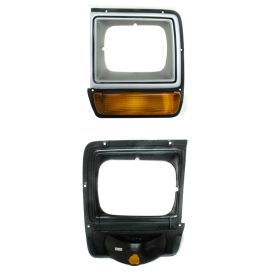 1986-1990 Dodge Pickup Dodge Fullsize(-2002) - Driver Side Head Light Door - CH2512122