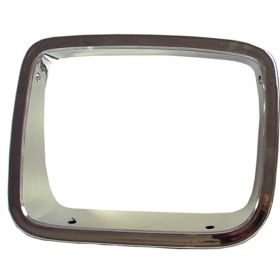Jeep Wrangler 1987-1995 Driver Side Chrome Head Light Bezel - CH2512126