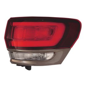Jeep Grand Cherokee 2017-2019 Passenger Side Outer Tail Light Assembly - CH2805118C