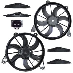 Dodge Journey 2009-2019 Radiator Fan Assembly For Models With 2.4l L4 - CH3115173