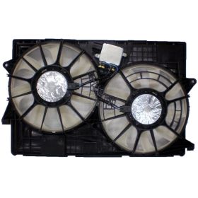 2014-2018 Jeep Cherokee - Dual Radiator/condenser Fan Assembly For 3.2l V6 - CH3115178