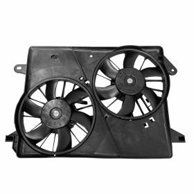 Dodge Challenger 2009-2016 Dual Radiator And Condenser Fan Assembly - CH3115184
