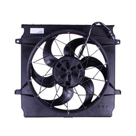 Jeep Liberty 2002-2004 Radiator/ A/c Condenser Fan Assembly - CH3117101
